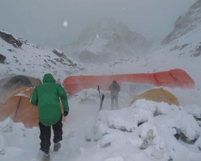 Laila Peak 4 – Empeoramiento meteorológico y Descanso Obligado