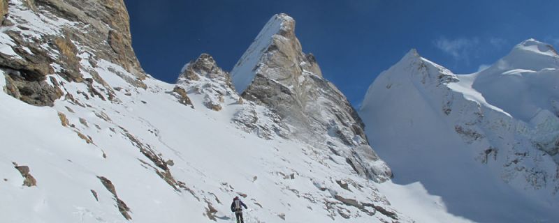 El Collado, a 5.500 metros