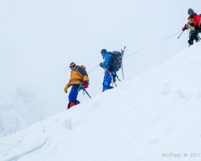 Iñurrategi, Vallejo y Zabalza salvan a un italiano y dan una lección de alpinismo