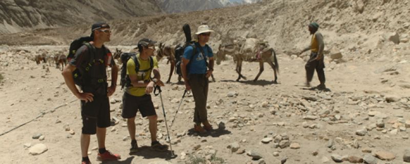 WOPeak: Iñurrategi, Vallejo y Zabalza ya están en el campo base del Paiju Peak