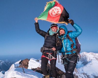 La afgana Yousoufi engrandece la leyenda de la mujer en la montaña