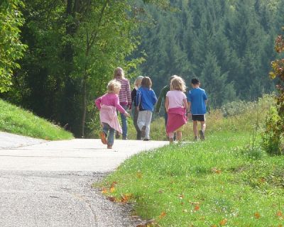 Ir a la montaña con niños